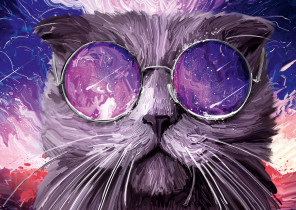 " ФРЕЯ" Пазл 2000 элемент. PZL- 2000/ 21 Космо- кот